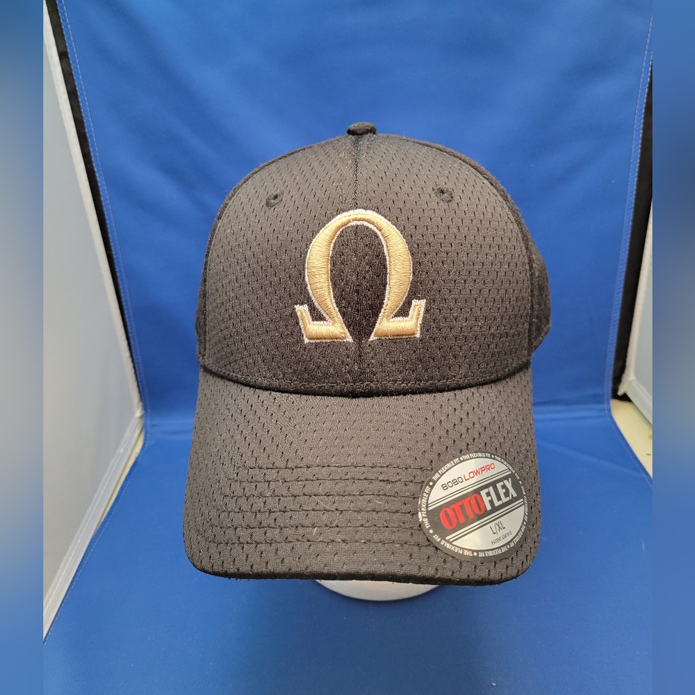 Omega ball cap / hat, new , Otto Flex branded. Size L/XL